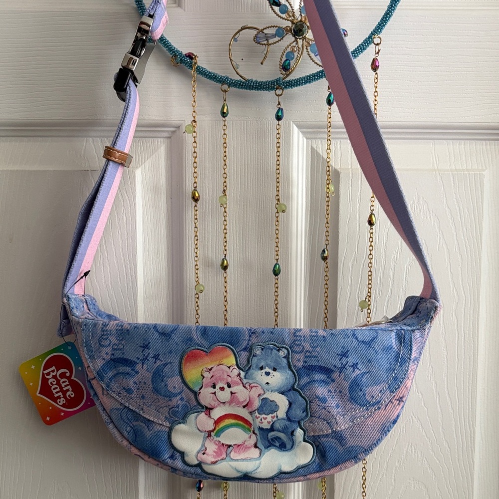 Care Bears Rainbow Blue and Pink Bag
